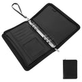 Zipper Document Folder A5 Business Portfolio Binder Organizer Office Portfolio Business Folder Multi Functional Organizer