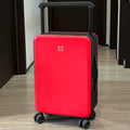 KLQDZMS 20"24Inch PC Suitcase Large-capacity Boarding Box Women's Trolley Case Men's Password Box with Wheels Rolling Luggage