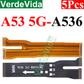 5pcs Main Motherboard Connector Board Ribbon Flex Cable For Samsung A33 A53 A15 A25 A35 A55 A24 A34 A54 A22 A32 A52 A72 Cable