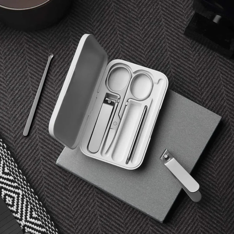 5 in 1 Mijia Nail Clippers Tool Set Pedicure Care Clipper Earpick Nail File Professional Beauty Tools Nail Cutter Trimmer