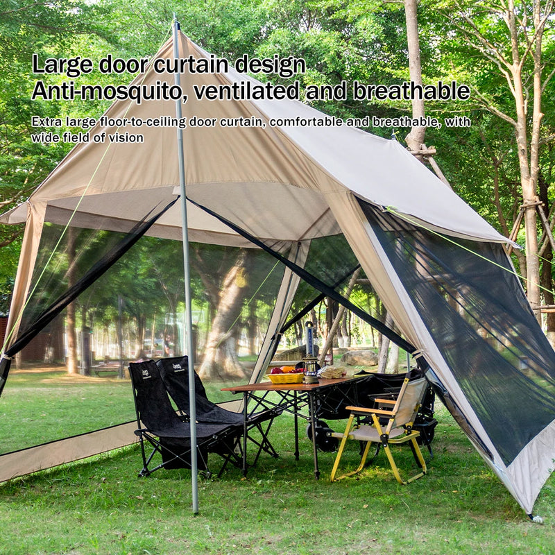 210D Outdoor 6-10p family camping anti-mosquito large | SAMAG