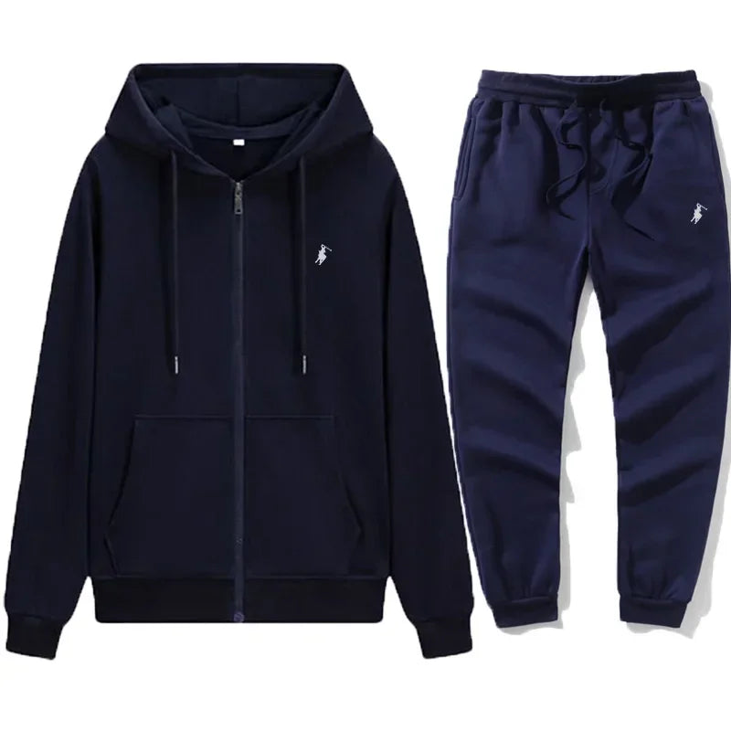 New Men's Fashion Classic Hoodie and Sweatpants Set | SAMAG