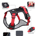 Dog Harness Reflective Midium Large Dogs Tactical Vest Big 1680D Waterproof Oxford Cloth Dog Harnesses Pet Accessoires Supplies