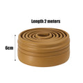 Waterproof Enclosure Wall Sticker 10/2M Self-Adhesive Skirting Line With Anti-Collision Design Wall Corner Decoration Stickers