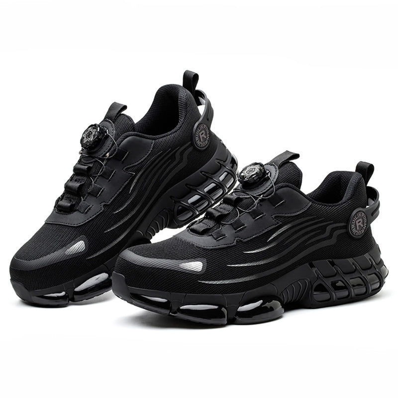 Indestructible Steel Toe Protective Safety Shoes Slip Resistant Abrasion Resistant Work Shoes Men Tough Comfortable Sneaker ﻿