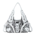 Women Handbags Fashion Leopard Shoulder Bag Large Tote Top-handle Shopping Pack Multifunctional Satchel Lady Hobos  Big Purse