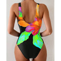 Summer Print Sexy One-Piece Swimsuits Closed Women Swimwear Push Up Swimming Wear Body Bathing Suits Beachwear Pool Bather 2026