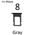 Sim Card Tray For iPhone 7 8 Plus Sim Holder Slot Replacement Parts