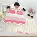 Korean Version Summer New Sweet and Cute Pink Love Collar | SAMAG