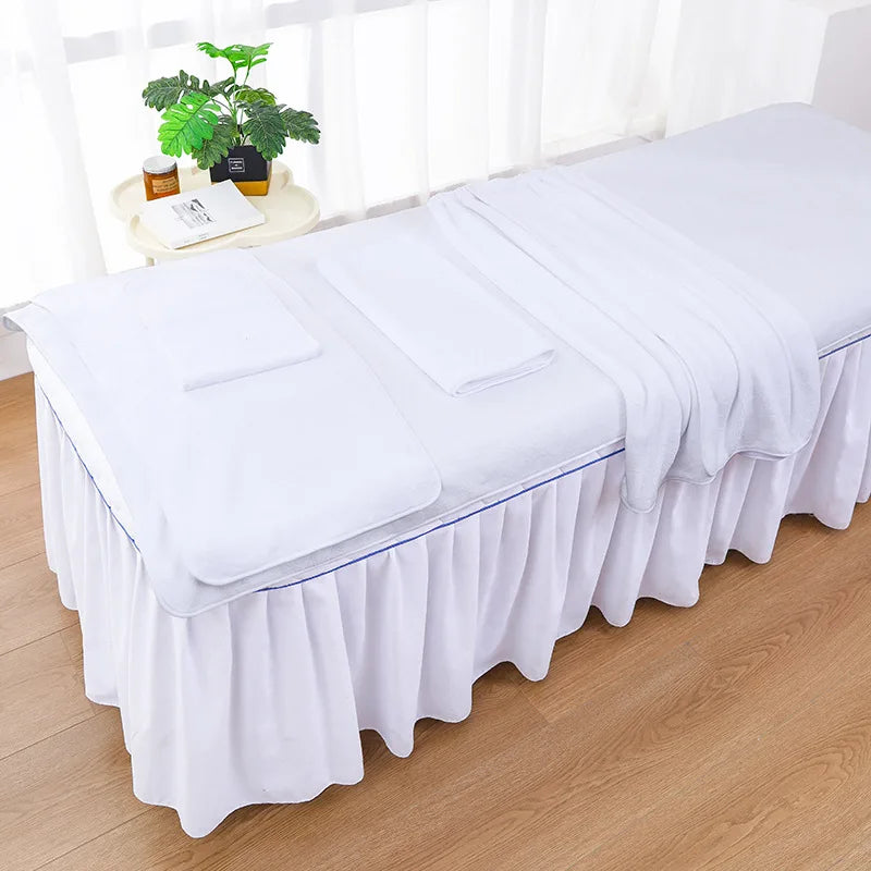 Thicken Customized Laser Embroidery Aesthetics Studio Cosmetics Makeup Face Body Towel Aesthetic Skin Clinic Beauty Salon Spa