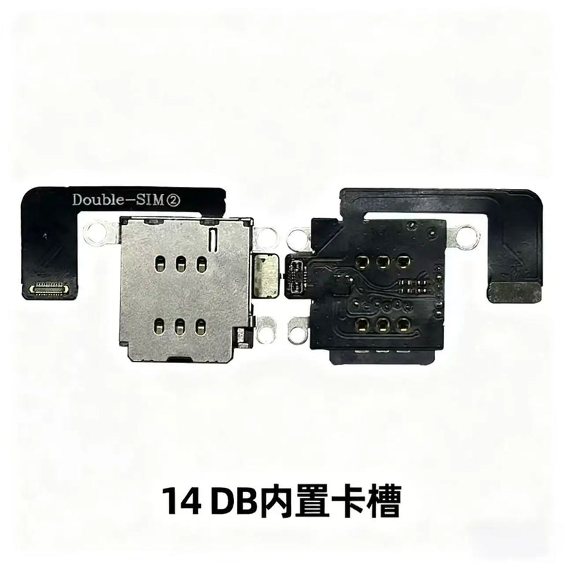 IP12 to 16 Built-In R-SIM DB Double SIM MEP SED iC Flex Cable SIM Card Management Accessory for iPhone