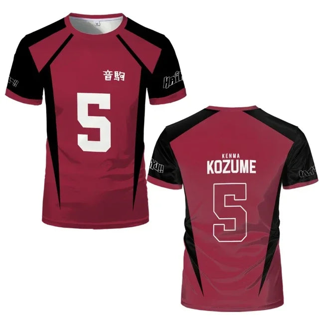 Anime Jersey Uniform T - shirt Role - playing Costume - View 13 | SAMAG