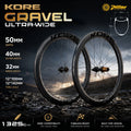 Carbon Fiber Wheelset Disc Brake for Gravel-Bike Wheels Engagement Ratchet Lightweight Bike Wheels
