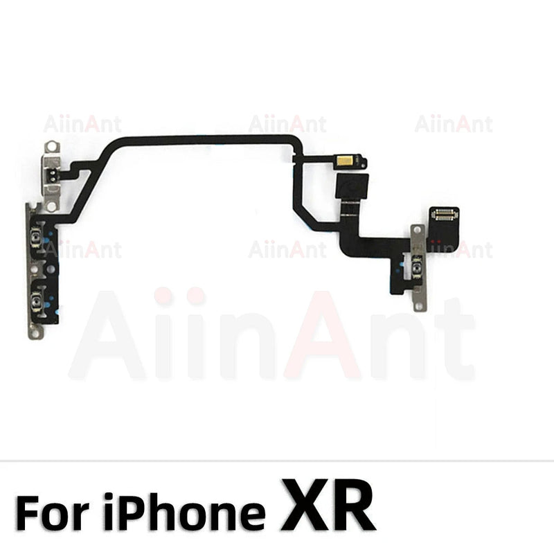 AiinAnt Power Volume Buttos Flash Light Power Flex Cable For iPhone 11 Pro X XR Xs Max SE 7 8 Plus SE 2 3 2020 2022 Phone Pars