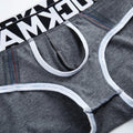 JOCKMAIL Brand Cotton Men Underwear Brief Sexy Gay Penis Pouch Push up calzoncillos hombre slip cueca Gay Underwear male panties