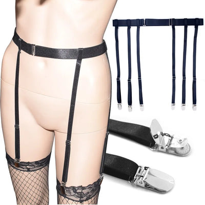 Women's Elastic Garter Belt - European American Style Stocking Holder Stretch Suspender Strap Fashion Lingerie | SAMAG