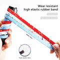 No Tie Shoelaces for Sneakers Colorful Press Metal Lock Shoelace Splashing Ink Print Flat Elastic Laces Without Ties Shoe Laces