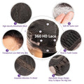 40 Inch 220 Density 5x5 Glueless Lace Frontal Wig for Women Brazilian Wigs Human Hair 13x6 13x4 Bone Straight HD Lace Front Wigs