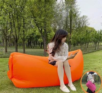 Inflatable Sofa Beach Air Folding Camping Bed Sleeping | SAMAG