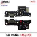 New USB Charge Port Jack Dock Connector Charging Board Flex Cable For Xiaomi Redmi 12 12C 13 13C 14C 15 15C 4G 5G
