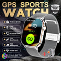 New GPS Military Smart Watch Bulit-in GPS Compass Altimeter Barometric 10ATM IP69K Waterproof AMOLED BT Call Smartwatch