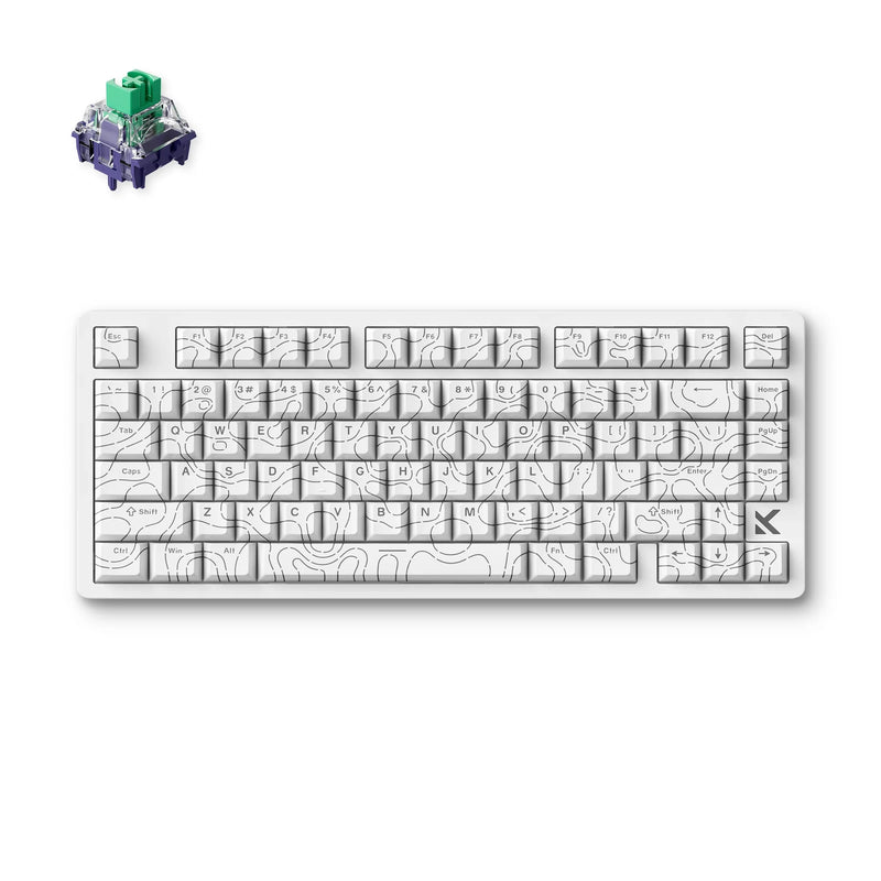 MCHOSE JET75  Magnetic Switch Gaming Keyboard Hall Effect Hot-Swappable Customized RGB Snap Tap 0.1ms Latency 8kHz Polling Rate