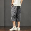 Cargo Shorts Men Working Cropped Pants Summer New Thin Casual Loose Sports Shorts Bermudas Fashion Casual Man Shorts