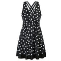 Women Summer Swimsuit Plus Size Swimdress Two Piece Cross | SAMAG