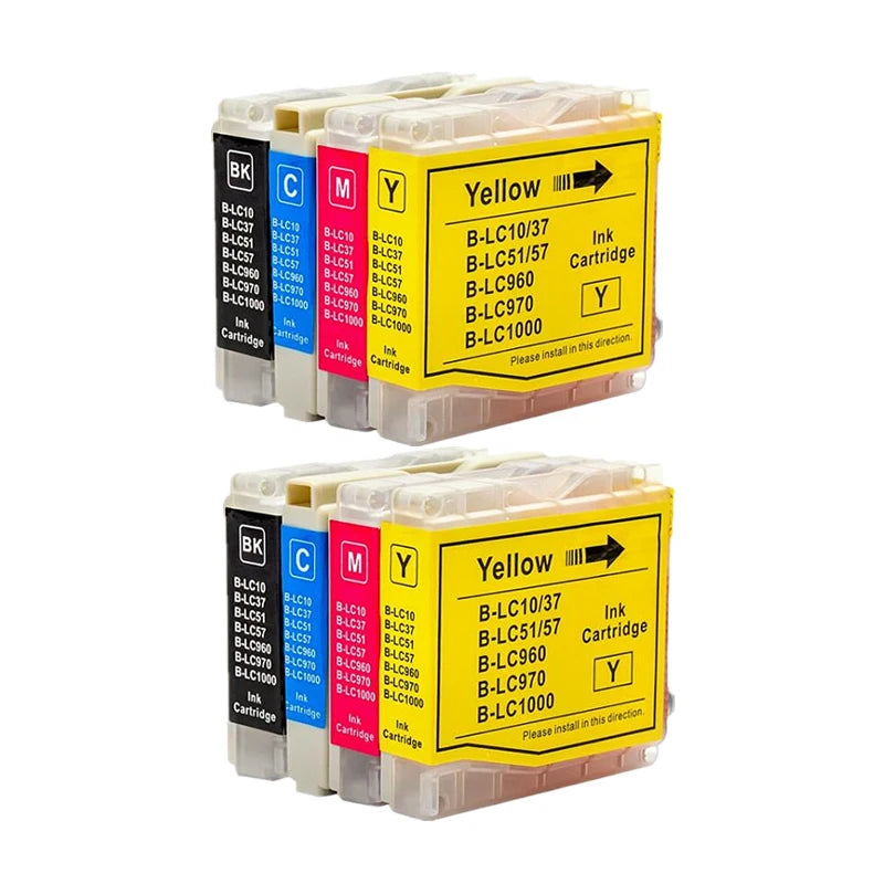 LC10 LC37 LC51 LC57 LC960 LC970 LC1000 Compatible Ink Cartridge For Brother DCP-130C 135C 150C DCP-330C DCP-350C Printer