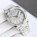 New Men Customized 904L Steel Automatic Mechanical Watch 40mm Luxury Clock Fashion 10bar Waterproof Date Watch For Man Adjustabl