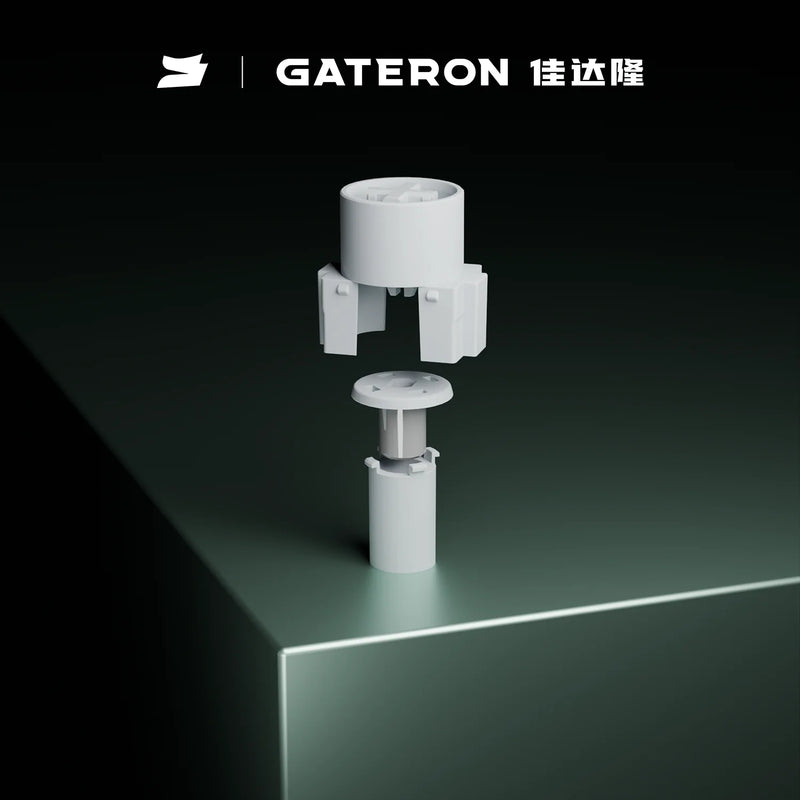 GATERON Magnetic Jade Ultra Switch, Linear, Freely Setting Pre-Travel, HE Hall Sensor Effect for Magnetic Keyboard Gaming Office