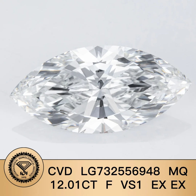 Limited-time 50% off on Large With IGI Certificate 7ct 8ct 9ct 10ct 20ct 30ct Big Lab Grown Diamonds CVD Laboratory Diamond