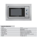 Multifunction Transformer Convection Built-in Microwave Oven Stainless Steel Microwave Oven With Grill