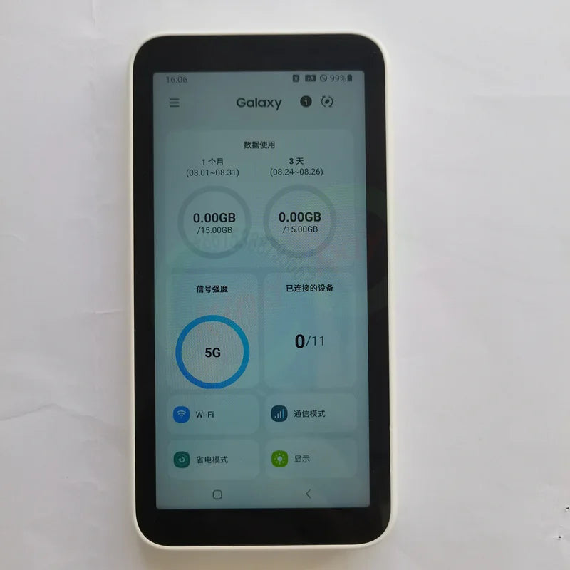 unlocked Galaxy 5G Mobile Wifi SCR01 4g 5g mifi with sim card slot lte 5g sim card wifi pocket router  portatil 4g power bank