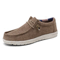 Brand Men Casual Shoes Fashion Denim Canvas Shoes Breathable Men Walking Flat Shoes Outdoor Large Size Light Men's Shoes Loafers