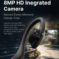 AI Camera Headphones 8MP HD Recording Smart AI Translation Ear Hanging Air Conduction Earphones Bluetooth Outdoor Cycling Record