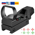 Hot 20mm Rail Riflescope Hunting Optics Holographic Red Dot Sight Reflex 4 Reticle Scope Collimator Sight