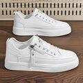 Men's Street Fashion Skateboard Shoes Versatile Sport Casual Sneakers Youth College Style White Shoes