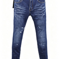 6060 Four Seasons New Men's Washed Ripped Patch Old | SAMAG