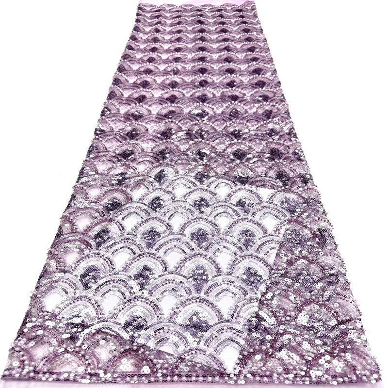 Elegant Vintage High-Quality Sequins Beading Mermaid Prom | SAMAG