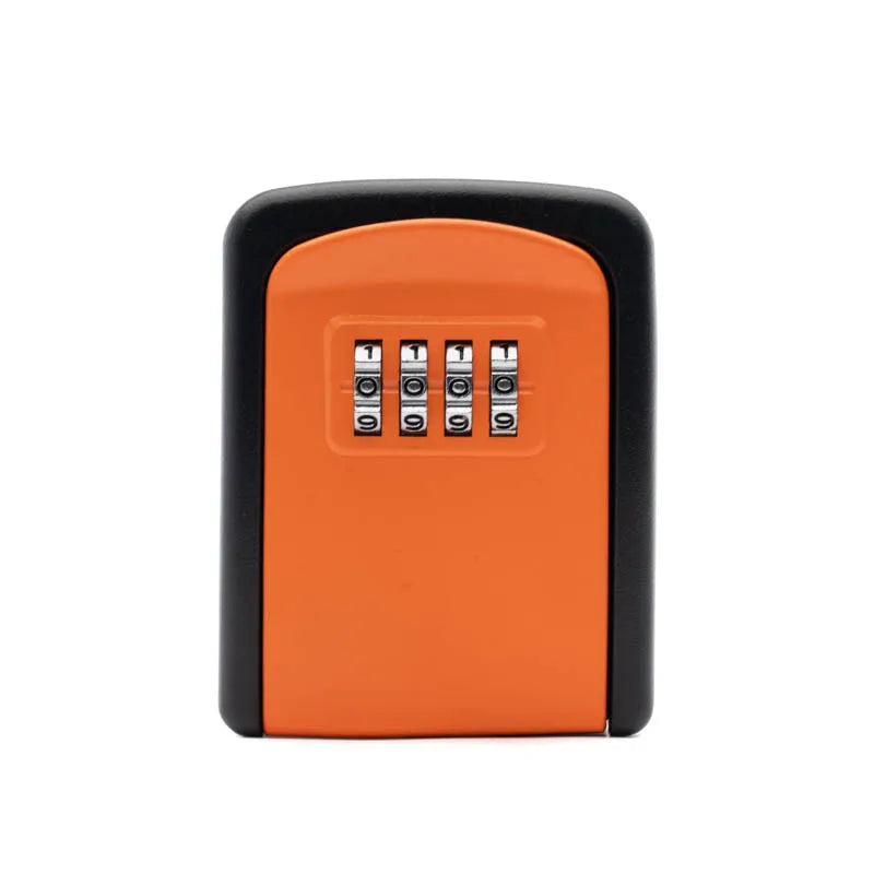 Key Lock Box Wall Mounted Stainless Steel Safe Weatherproof 4 Combination Storage for Indoor and Outdoor - View 13 | SAMAG
