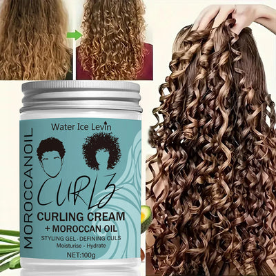 Coconut Oil Curling Cream - Hydrating Curl Definition | SAMAG