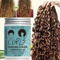 Coconut Oil Curling Cream - Hydrating Curl Definition, Softness & Shine, Frizz Control, Winter Hair Care, All Hair Types