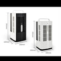 Portable Mist Air Conditioner Fan with Smart Touch Controls and Timer Function—Multifunctional Air Cooler for Home and Office