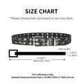 New Fashion Luxury Belt Black Punk Accessories Blue Denim Girdle HipHop Y2k Star Hollowed Pin Buckle Waistband，For Men Women