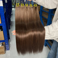 Straight #2 Color Human Hair Bundles Double Weft 100% Vietnamese Virgin Hair Weaving Extensions 100grams 1/2/3/4 Bundle Deal