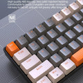 K68 60% Wireless Mechanical Keyboard with BT 5.0/2.4Ghz Dual Mode Receiver Compact 68-Key Hot Swap Gaming Keyboard for PC Mac Xb