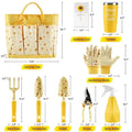 Last Gardening Gift Set Highlighting Beautiful Flower Plan Finish With Fundamental Devices And Insulated Cup M4YD