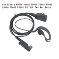 Walkie Talkie Earhook Mic Earpiece Headset for HYT Hytera PD600 PD602 PD605 PD662 PD665 PD680 PD682 PD685 X1P X1E Two Way Radio
