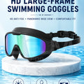 JSJM New Upgraded Adult Swimming Goggles Anti-Fog Wide | SAMAG